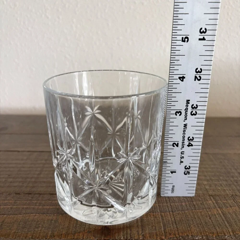 Waterford‎ Crystal Marquis Double Old Fashioned Glass Set of 2 Glasses Sparkle